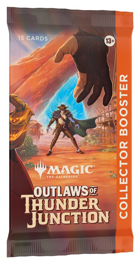 magic: the gathering outlaws of thunder junction collector booster box|outlaws of thunder junction collectors.